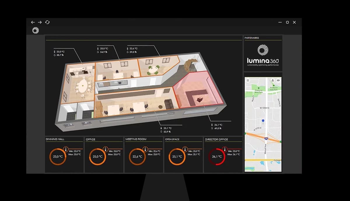 Building and space management